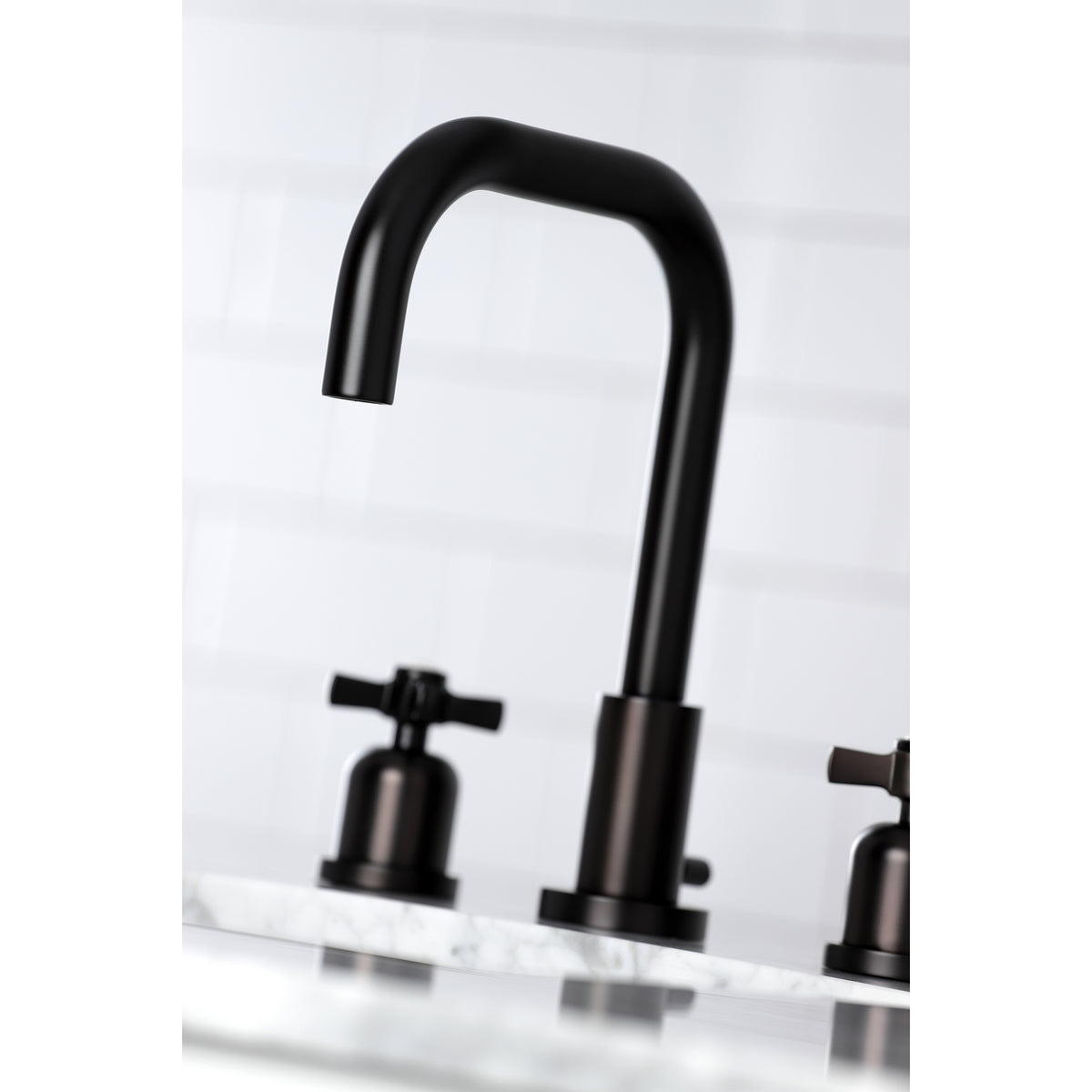 Kingston Brass FSC8931ZX Millennium Widespread Bathroom Faucet with Brass Pop-Up