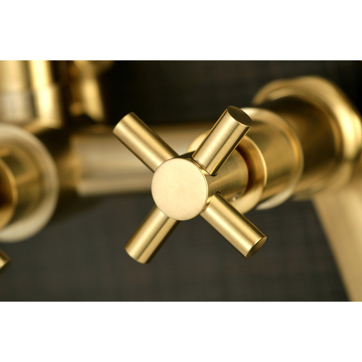 Aqua Vintage Concord 7-Inch Adjustable Wall Mount Tub Faucet