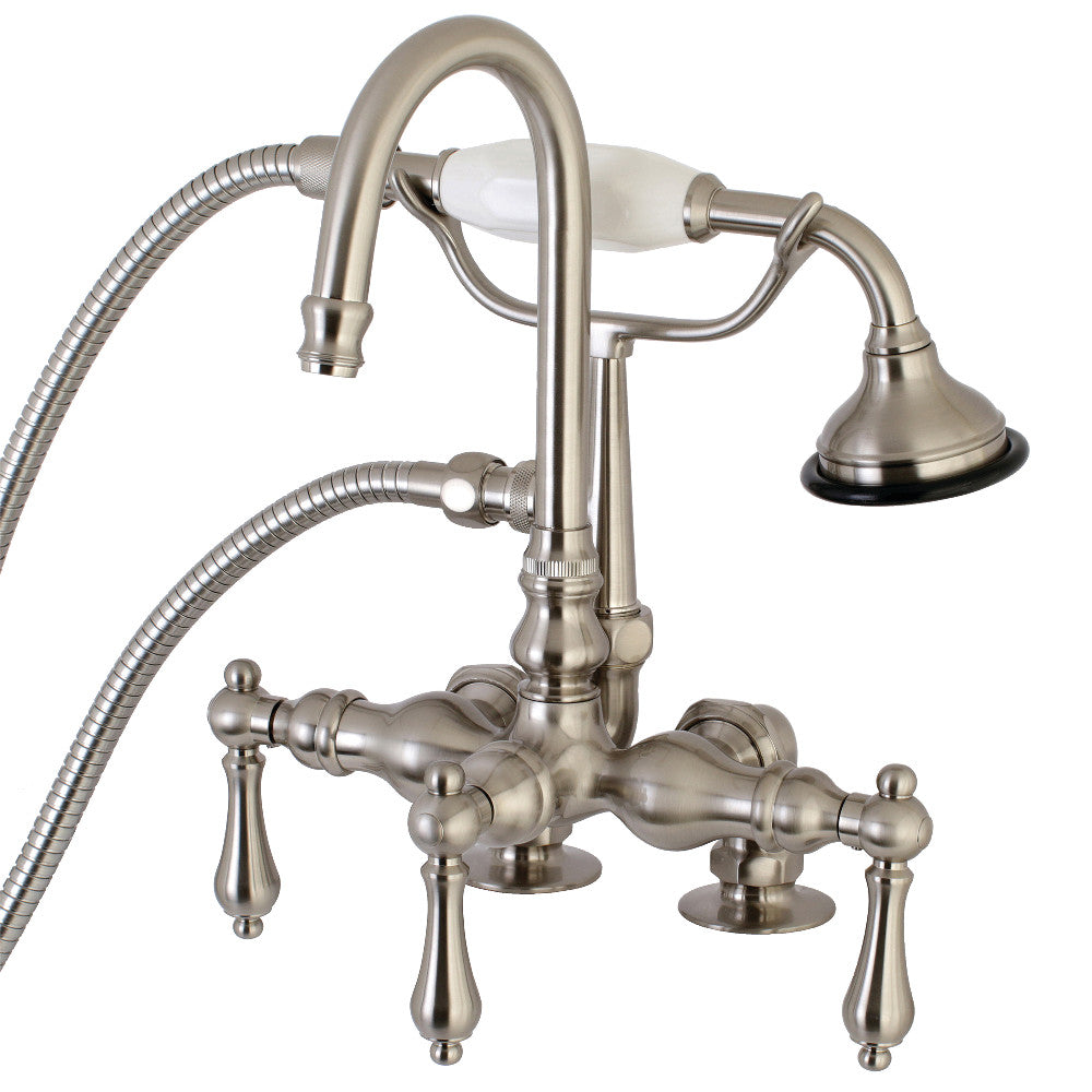 Aqua Vintage Clawfoot Tub Faucet with Hand Shower