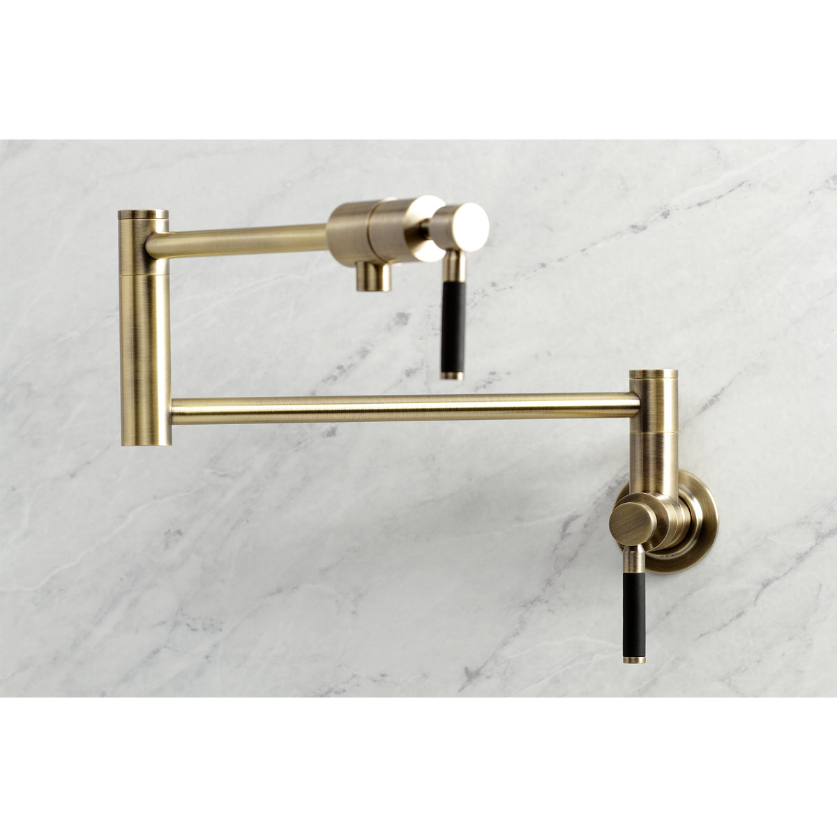 Kingston Brass KS4106DKL Kaiser Wall Mount Pot Filler