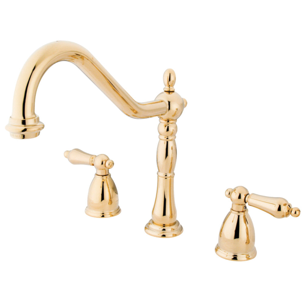 Kingston Brass KB1791ALLS Widespread Kitchen Faucet