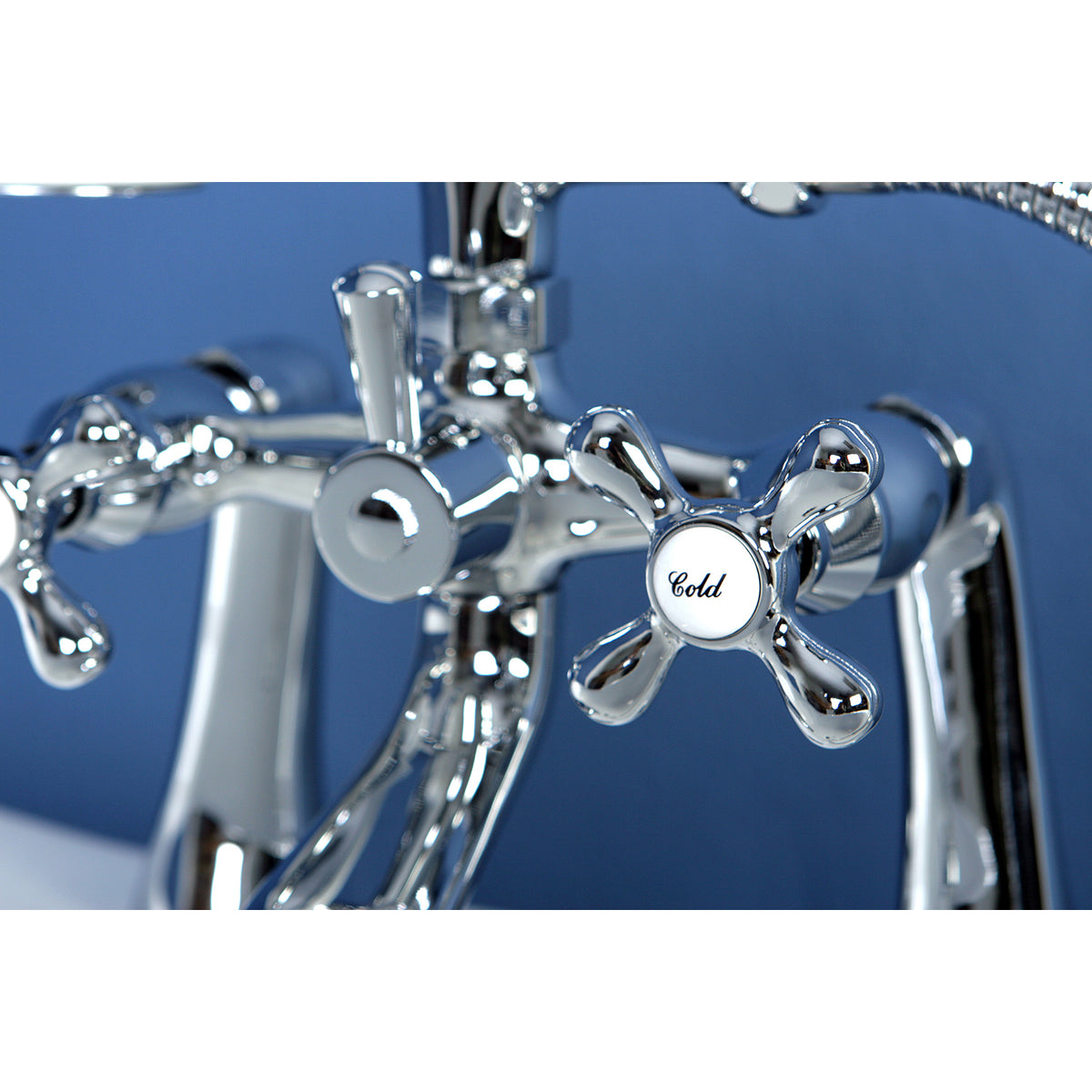Kingston Clawfoot Tub Faucet with Hand Shower