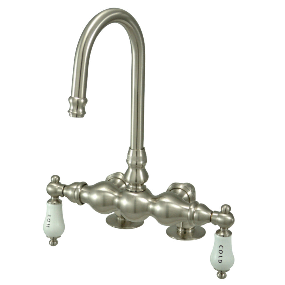 Vintage 3-3/8-Inch Deck Mount Tub Faucet