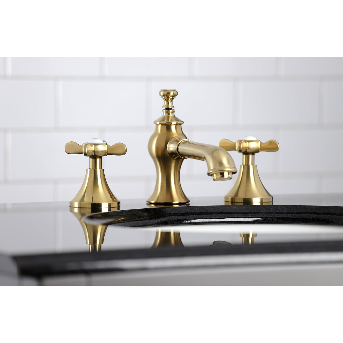 Kingston Brass KC7065BEX 8 in. Widespread Bathroom Faucet