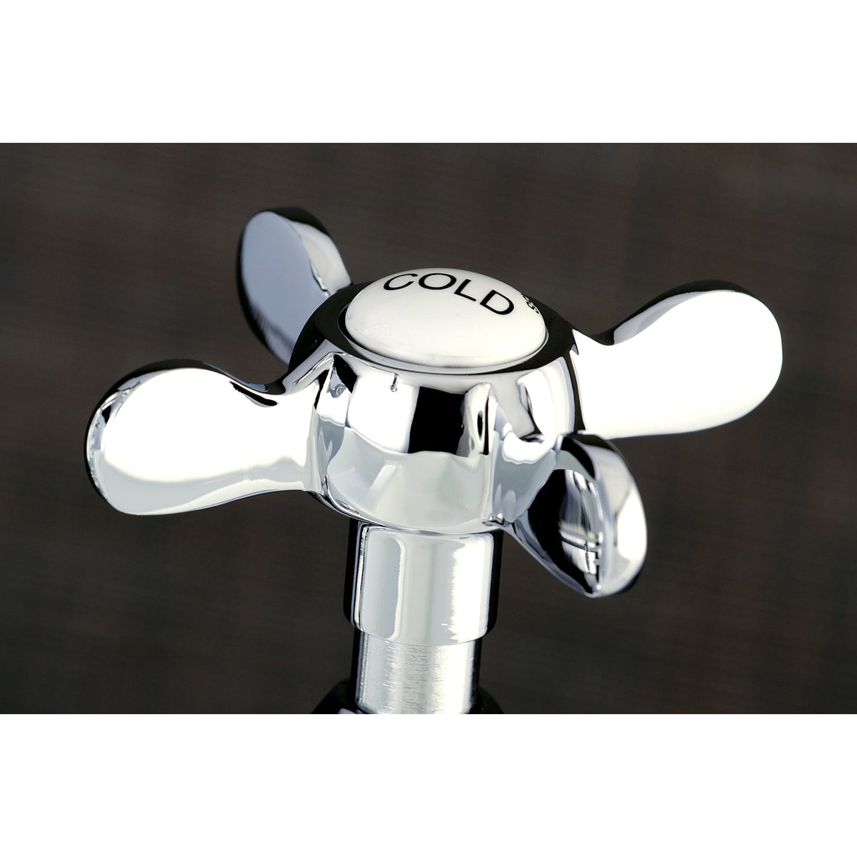 Kingston Brass KS1272BEXBS Essex Bridge Kitchen Faucet with Brass Sprayer