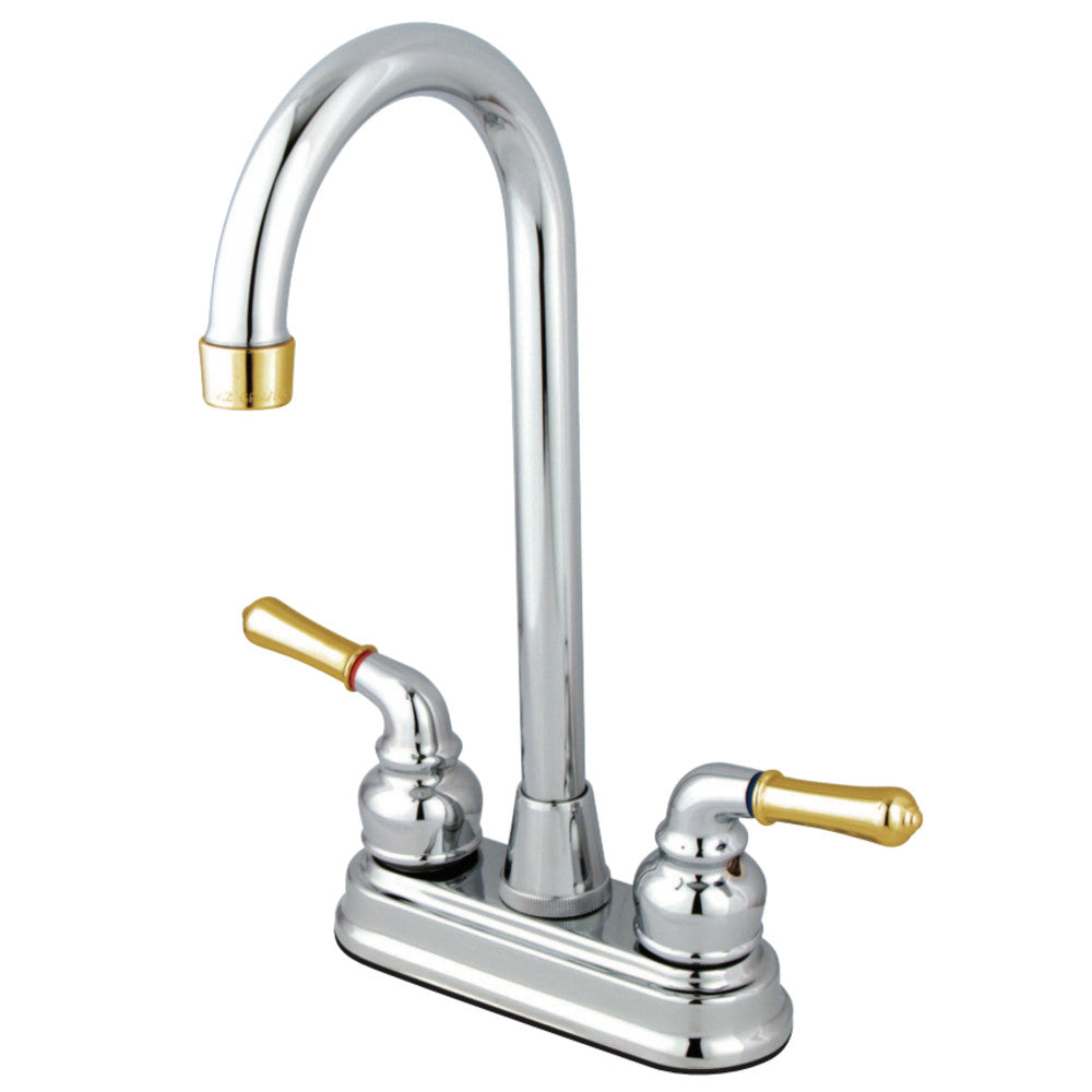 Kingston Brass KB494 Magellan Two-Handle 4&quot; Centerset Bar Faucet