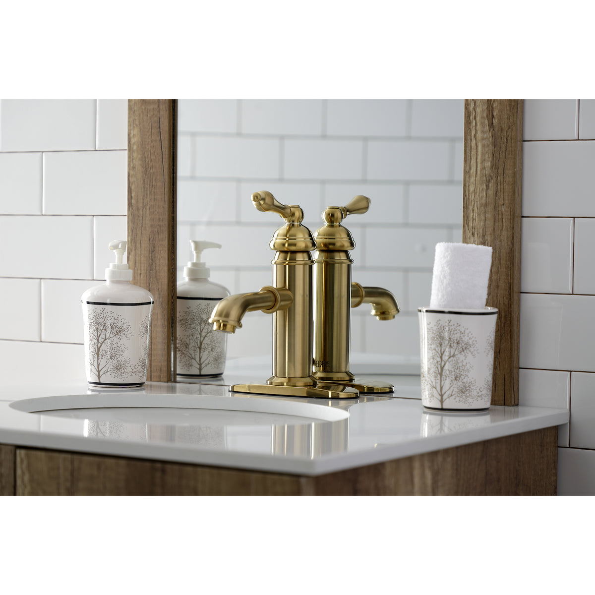 Kingston Brass KS7415ACL American Classic Single-Handle Bathroom Faucet