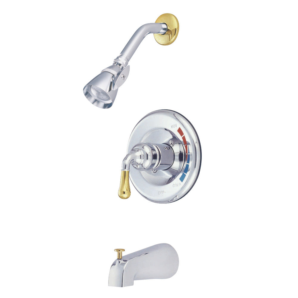 Water Saving Magellan Tub and Shower Faucet with Water Savings Showerhead