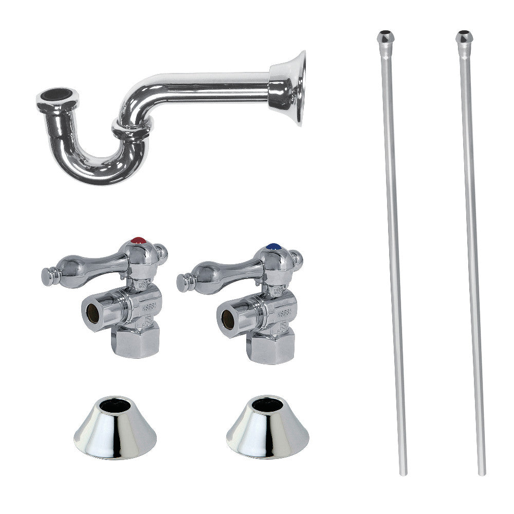 Kingston Brass Traditional Plumbing Sink Trim Kit with P-Trap