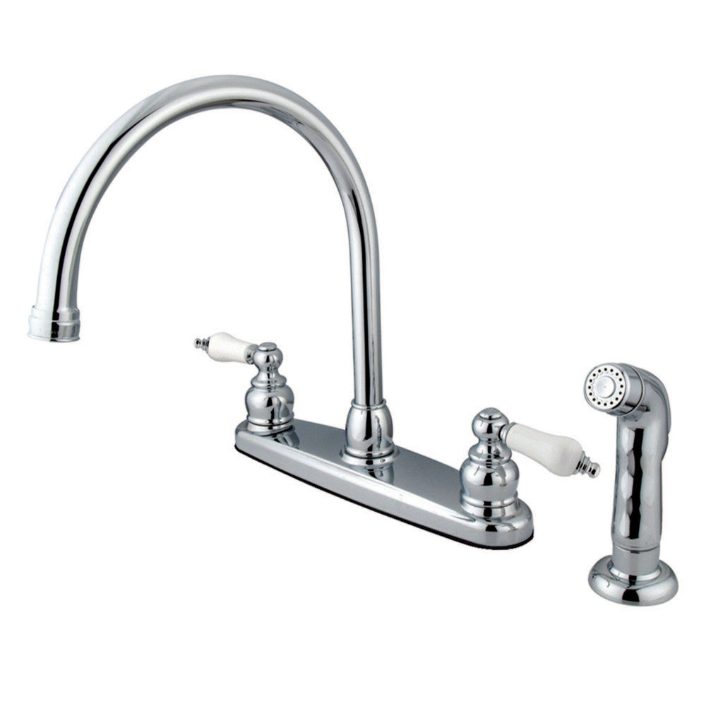 Kingston Brass KB725SP Vintage Centerset Kitchen Faucet