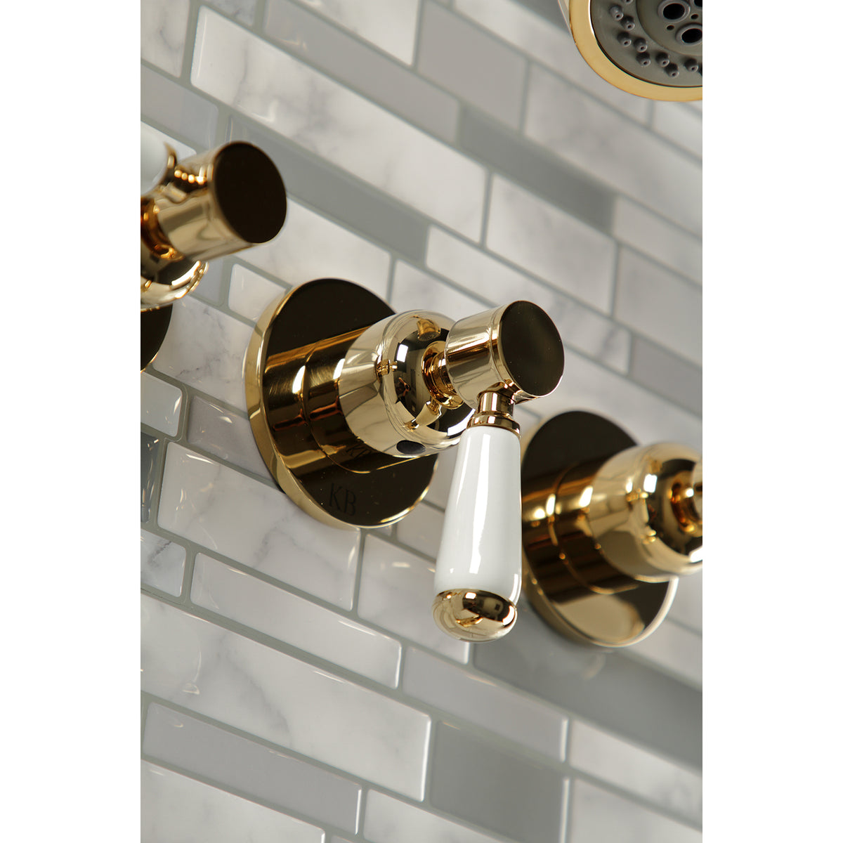 Paris Three-Handle Tub and Shower Faucet