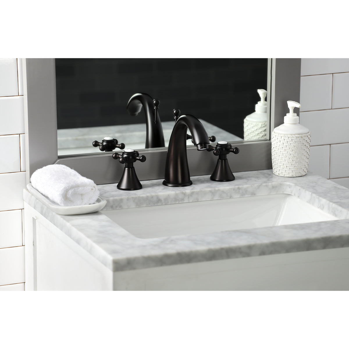 Kingston Brass KS2971BX 8 in. Widespread Bathroom Faucet