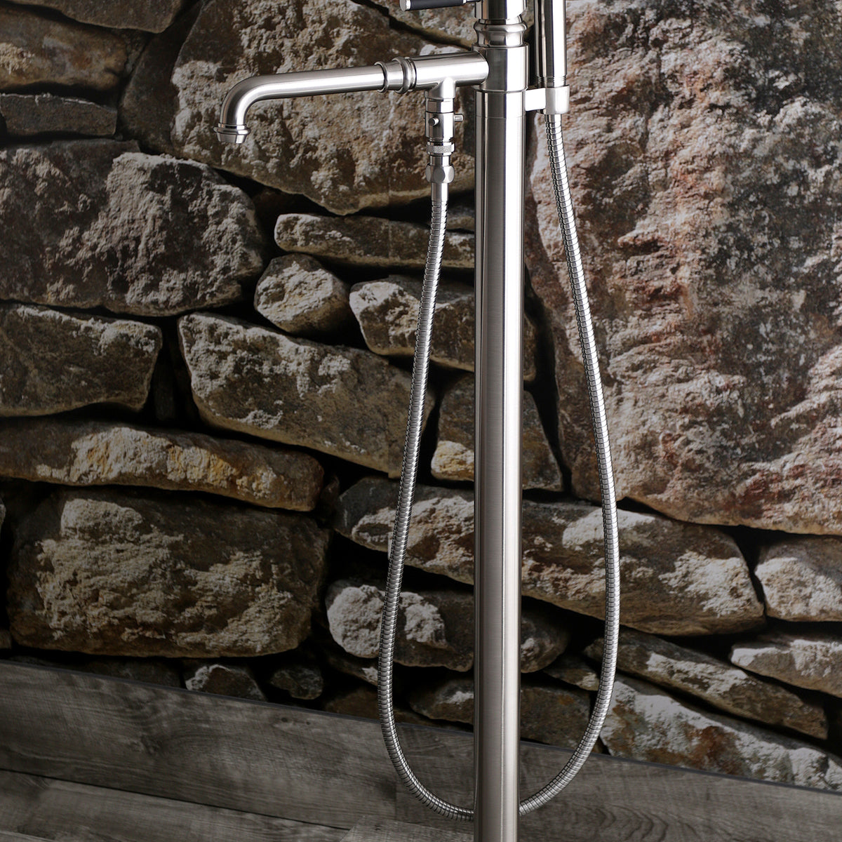 Kaiser Freestanding Tub Faucet with Hand Shower