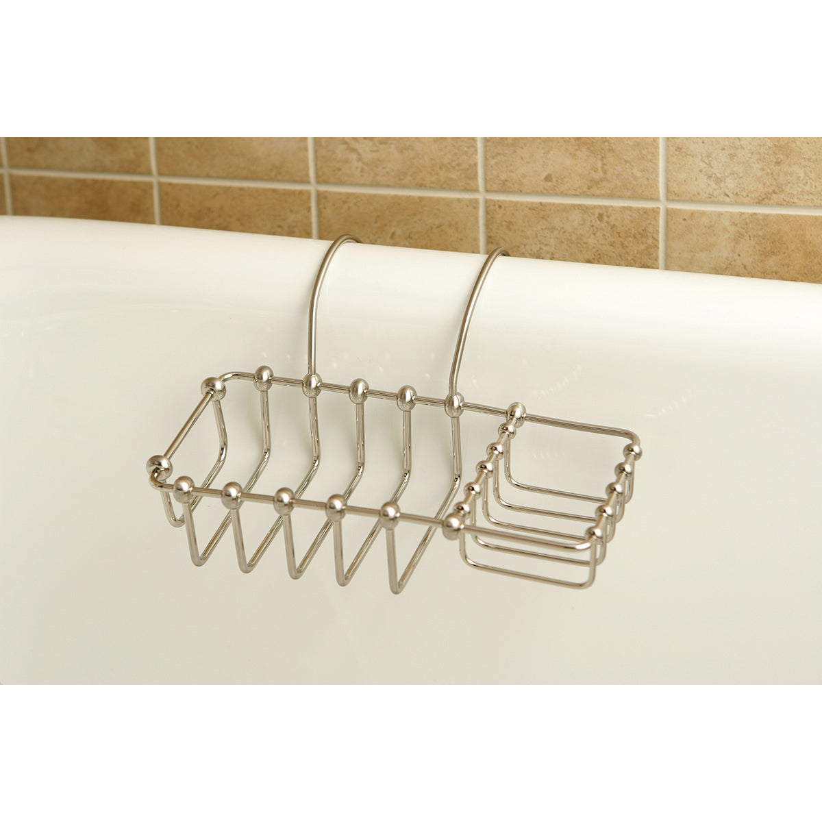 Kingston Brass 8&quot; Clawfoot Bath Soap and Sponge Holder