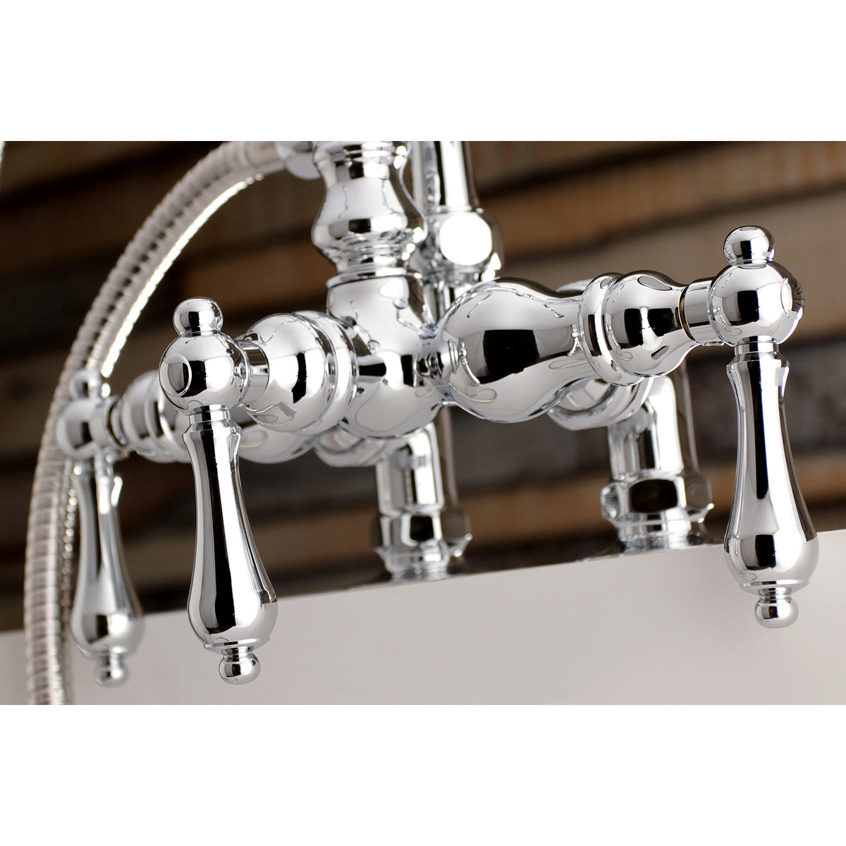 Aqua Vintage Clawfoot Tub Faucet with Hand Shower