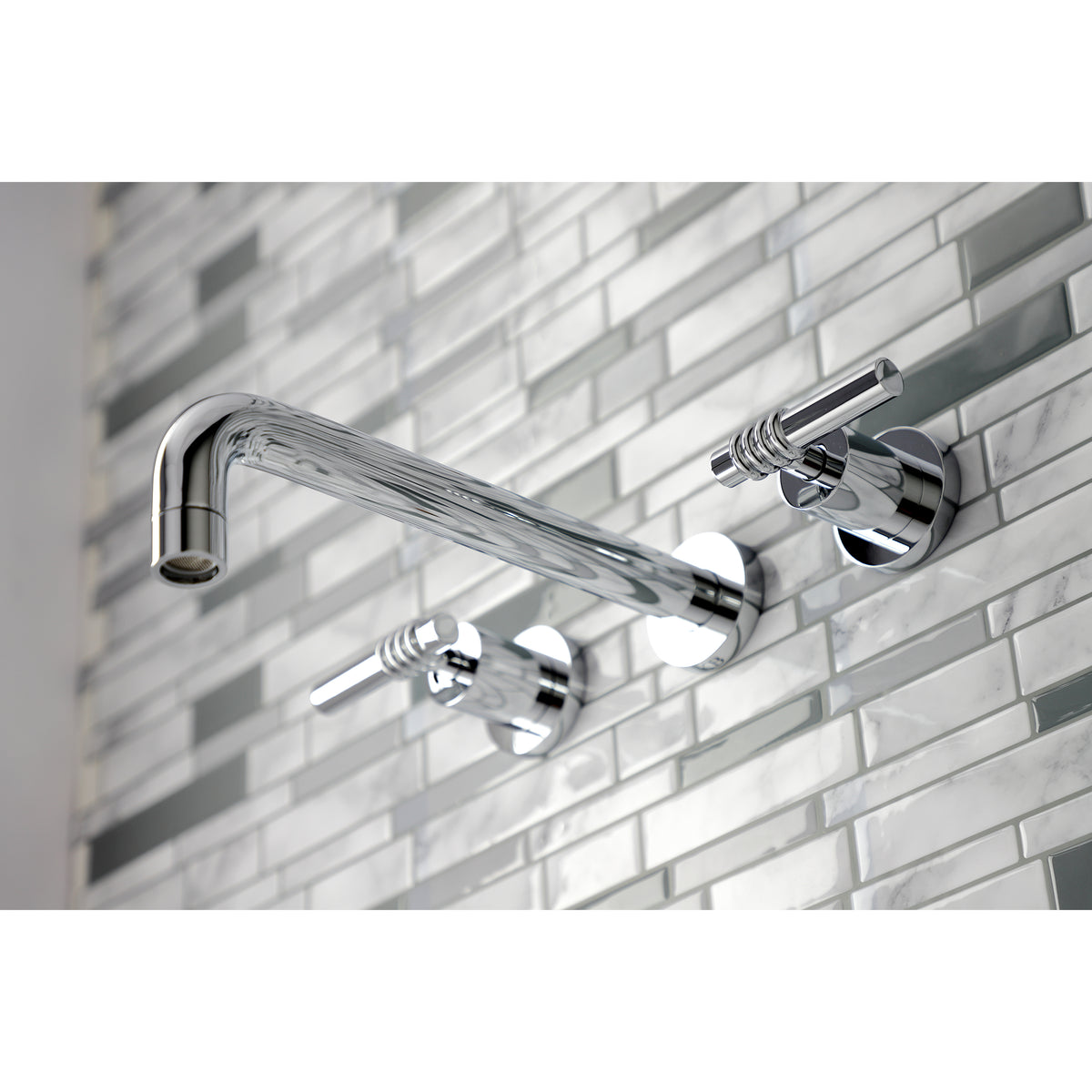 Milano Two-Handle Wall Mount Tub Faucet