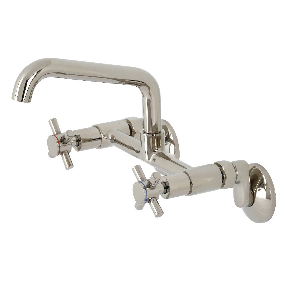 Kingston Brass KS423C Concord Two-Handle Wall-Mount Kitchen Faucet