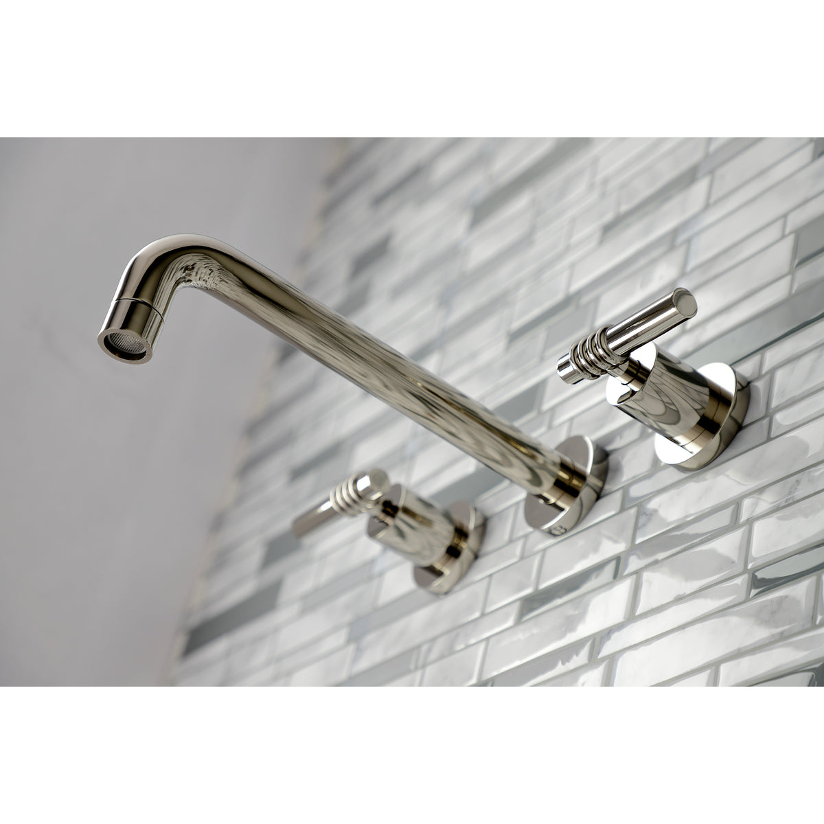 Milano Two-Handle Wall Mount Tub Faucet