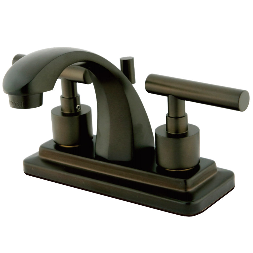 Kingston Brass KS4641CML 4 in. Centerset Bathroom Faucet
