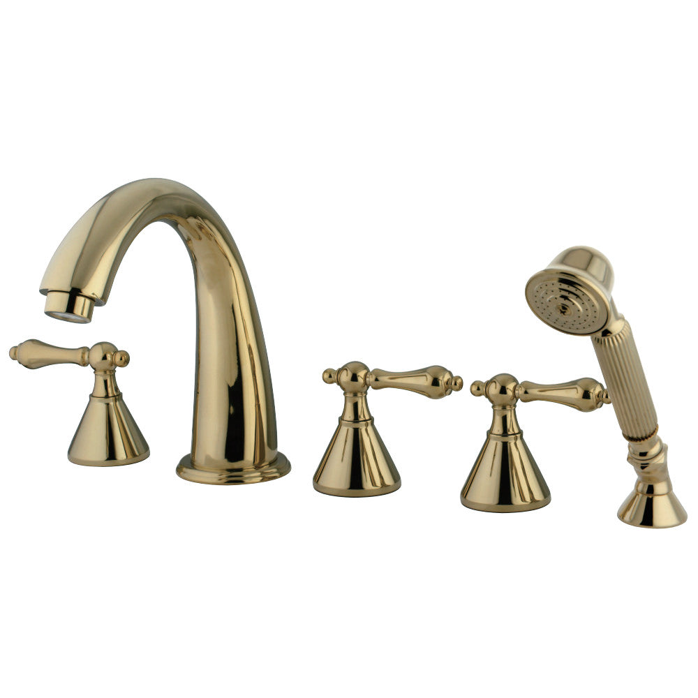 Roman Tub Faucet 5 Pieces with Hand Shower