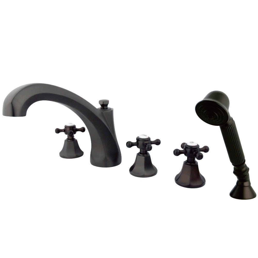 Metropolitan Roman Tub Faucet with Hand Shower