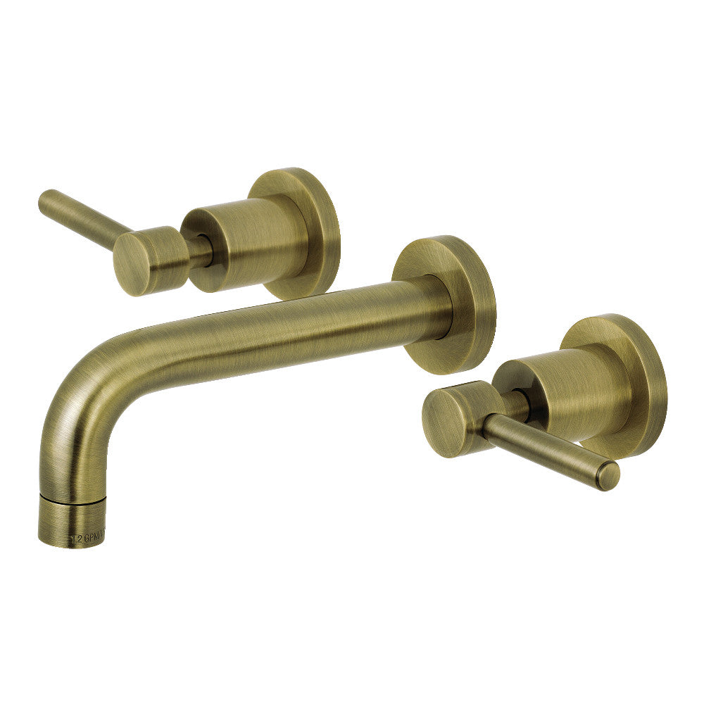 Kingston Brass KS8120DL Concord 2-Handle Wall Mount Bathroom Faucet