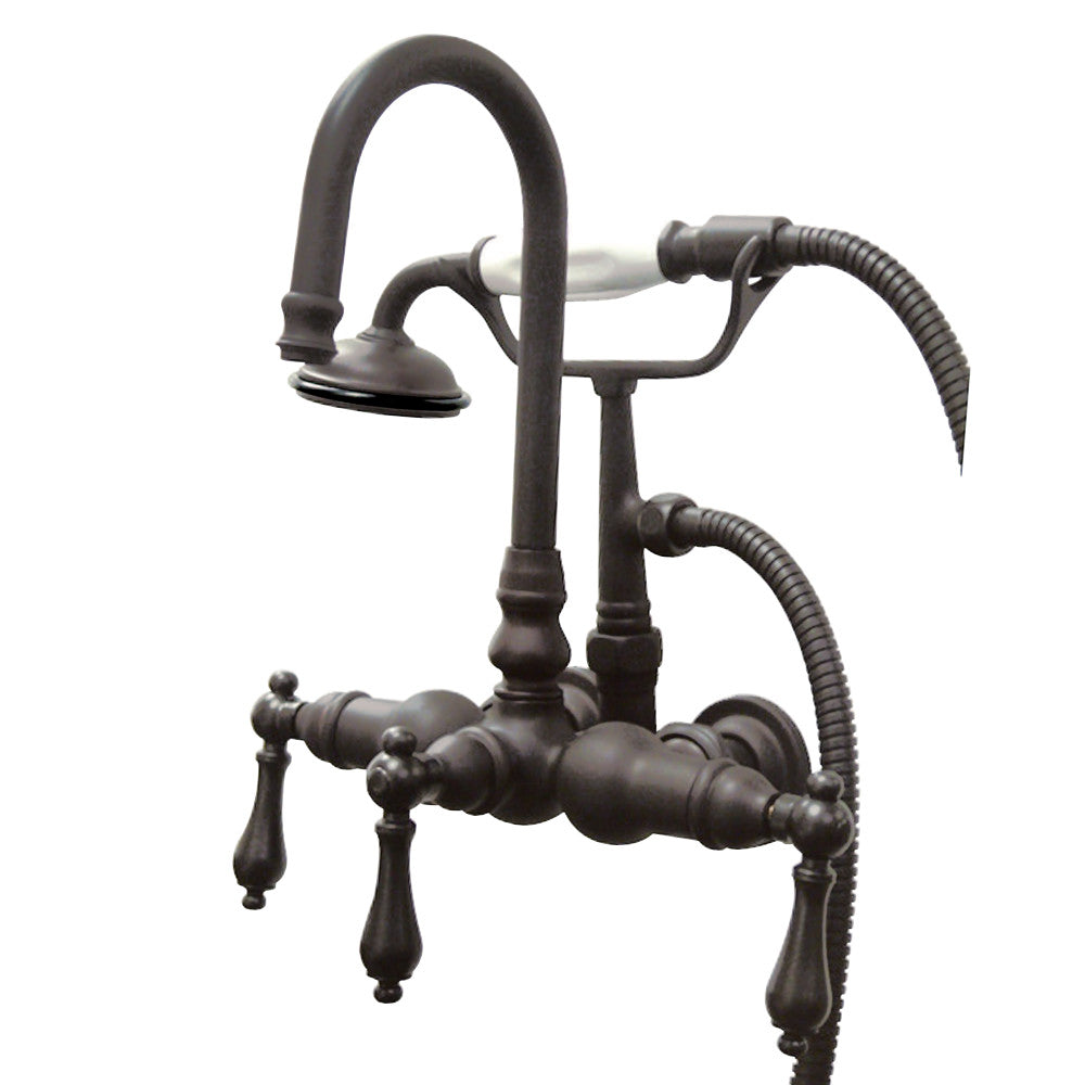 Vintage 3-3/8-Inch Wall Mount Tub Faucet