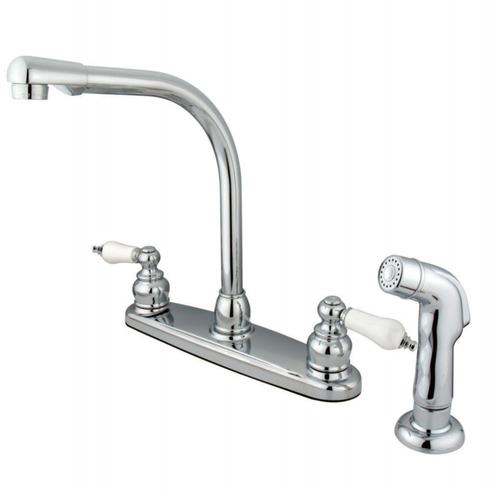 Kingston Brass KB718SP Victorian Centerset Kitchen Faucet