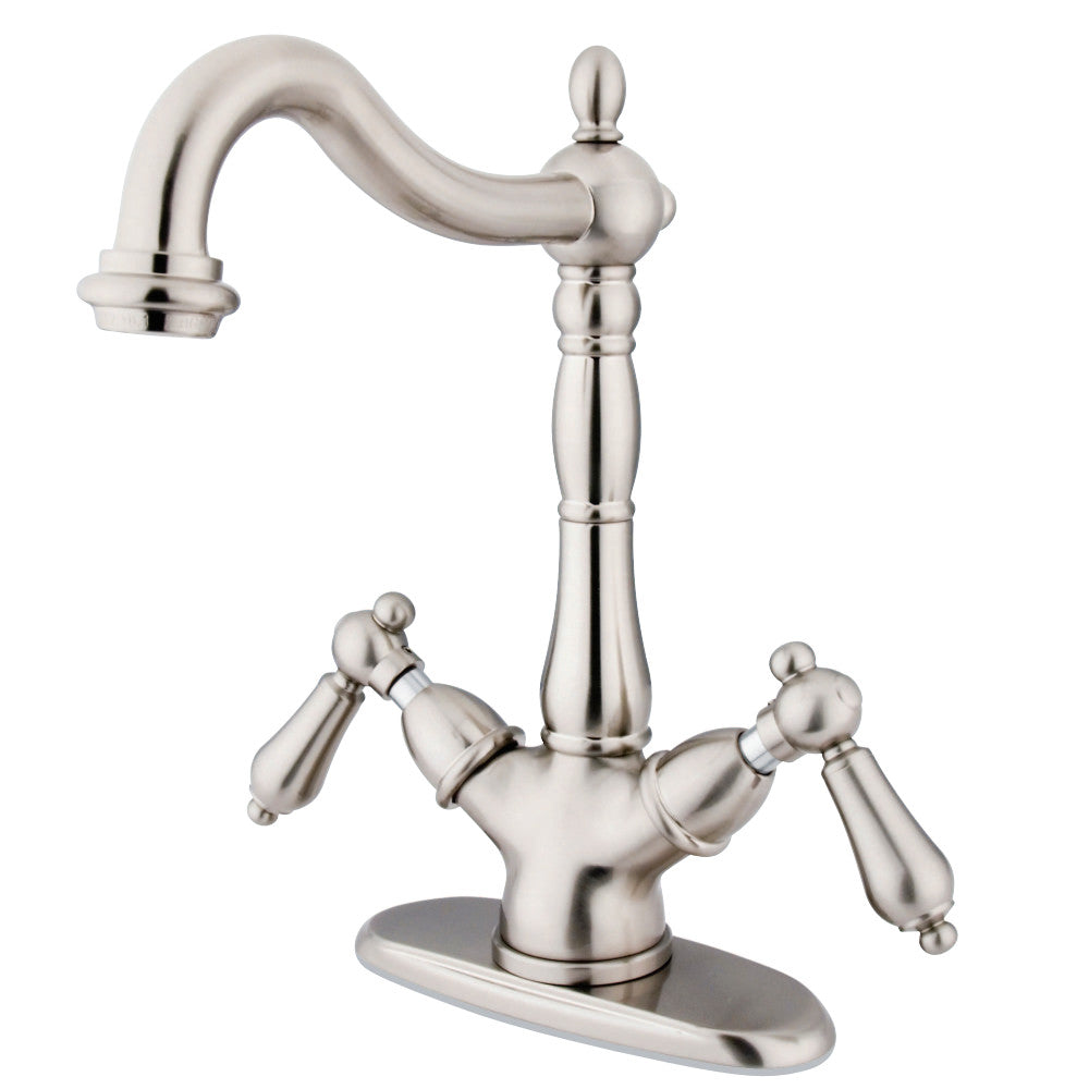 Kingston Brass KS1495AL Heritage 2-Handle Vessel Sink Faucet