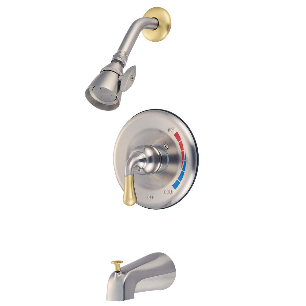 Water Saving Magellan Tub and Shower Faucet with Water Savings Showerhead