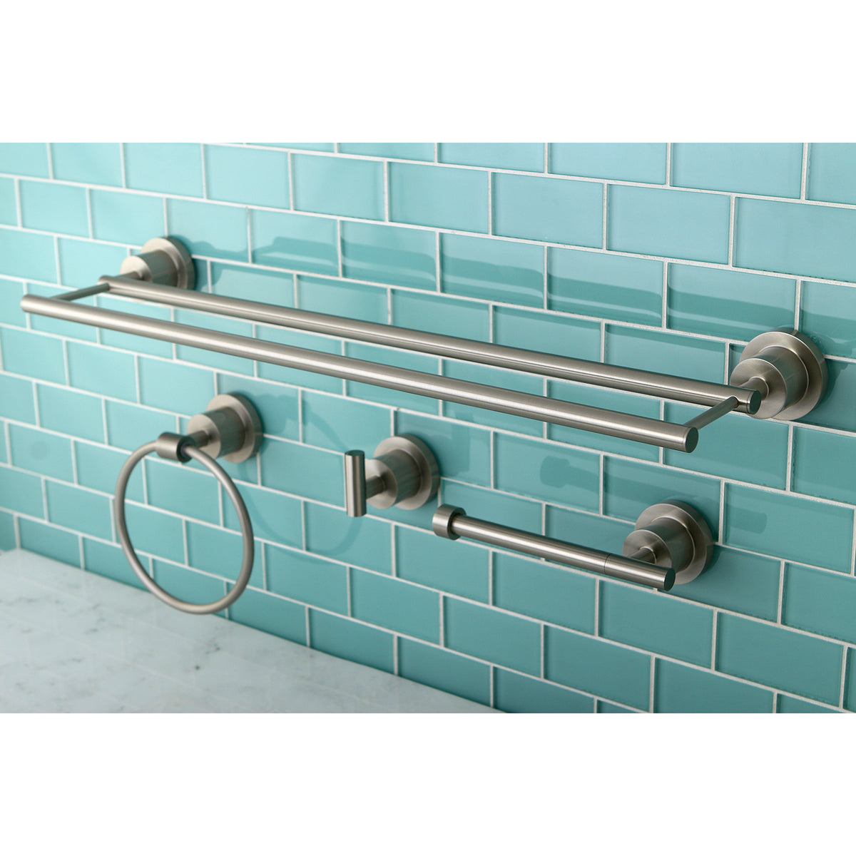 Kingston Brass 4-Piece Bathroom Accessories Set