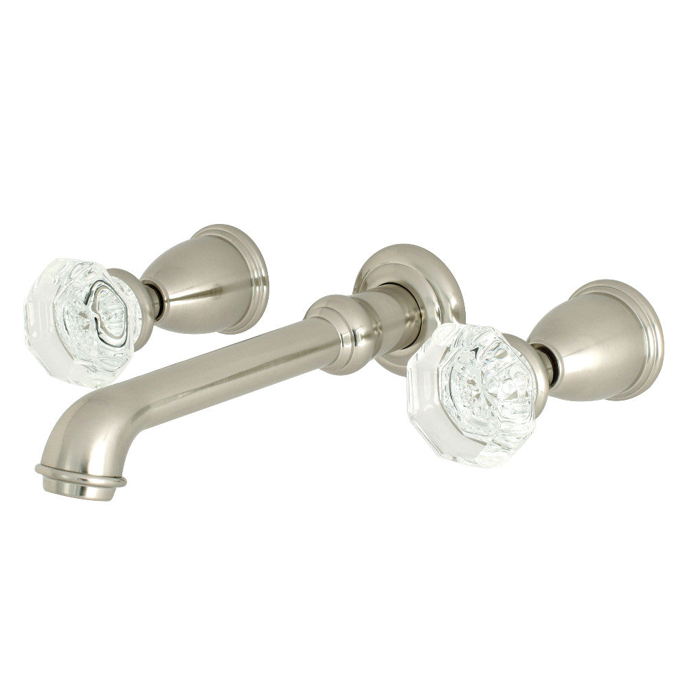 Kingston Brass KS7128WCL Celebrity Two-Handle Wall Mount Bathroom Faucet