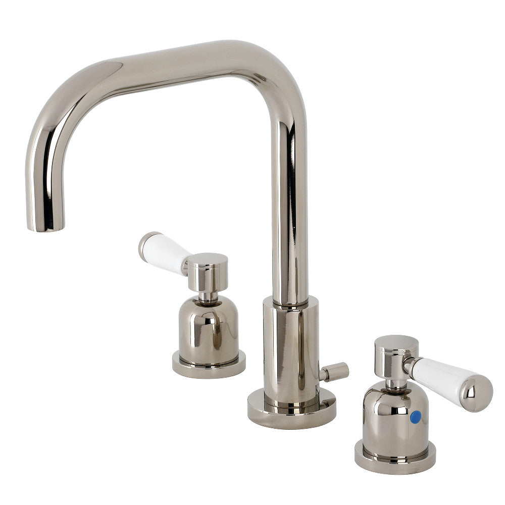 Kingston Brass FSC8933DPL Paris Widespread Bathroom Faucet with Brass Pop-Up