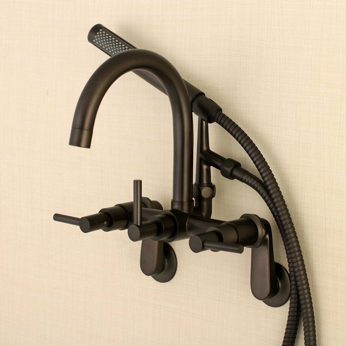 Vintage AE8157DL Concord 7-Inch Adjustable Wall Mount Tub Faucet