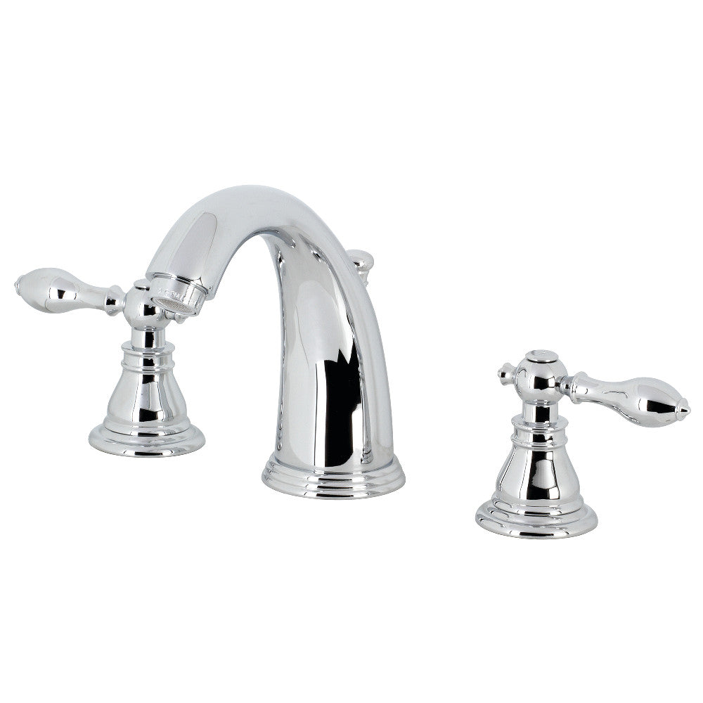 Kingston Brass KB981ACL American Classic Widespread Bathroom Faucet with Retail Pop-Up