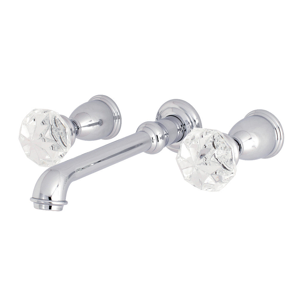 Krystal Onyx Wall Mount Roman Tub Faucet