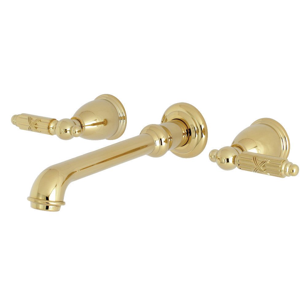 Kingston Brass KS7128GL Georgian Two-Handle Wall Mount Bathroom Faucet