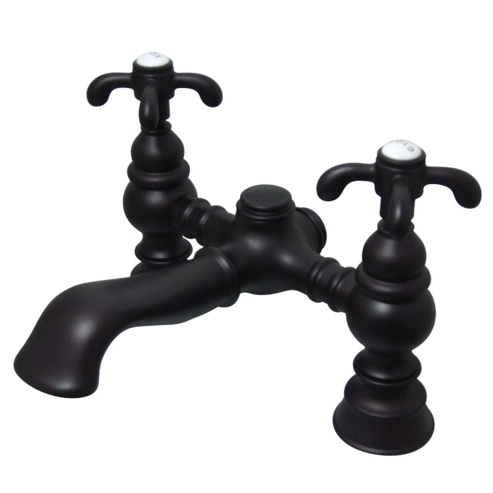 Vintage 7-Inch Deck Mount Tub Faucet