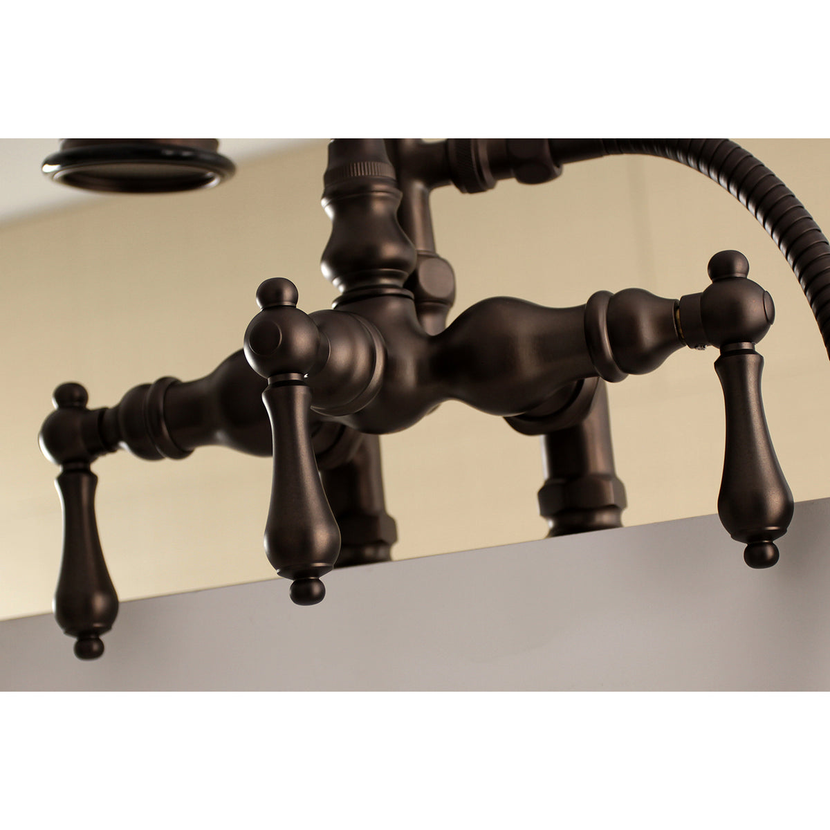 Aqua Vintage Clawfoot Tub Faucet with Hand Shower