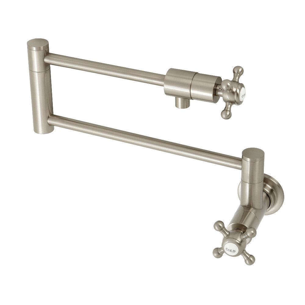 Kingston Brass KS4106BX Metropolitan Wall Mount Pot Filler