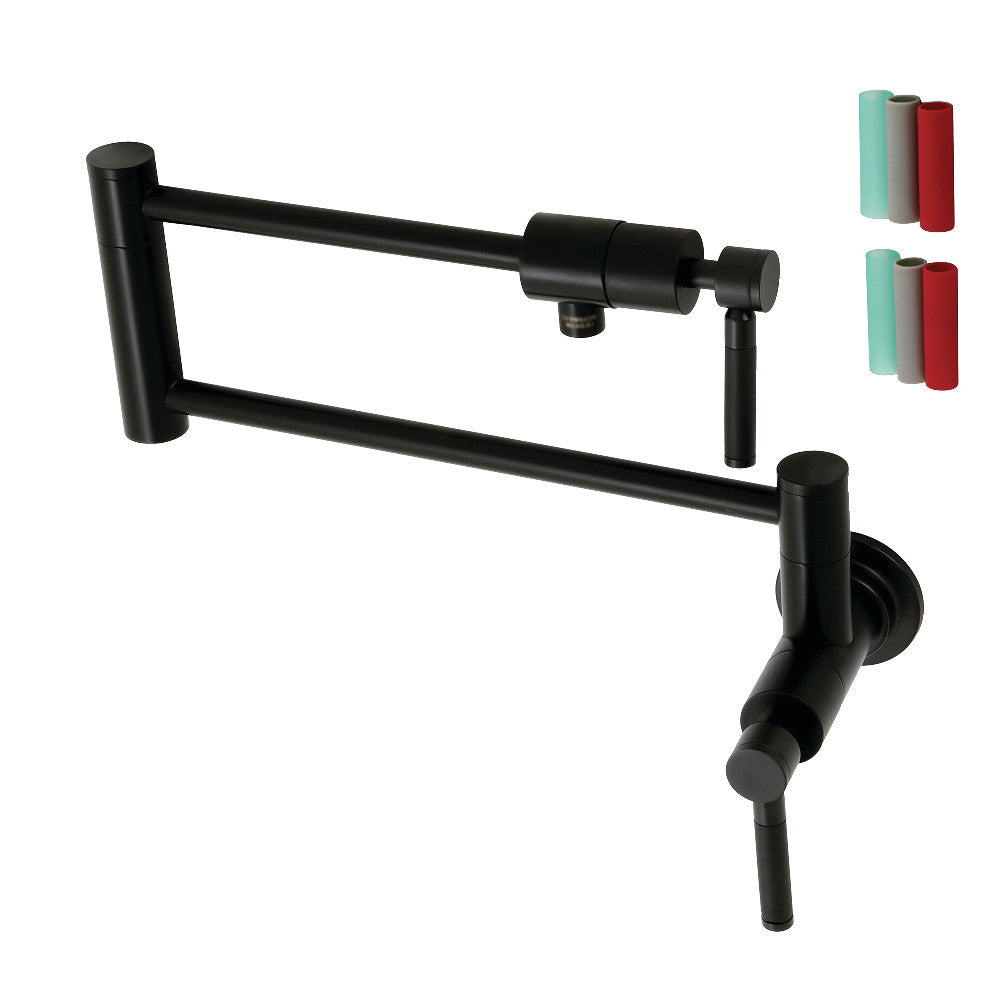 Kingston Brass KS4106DKL Kaiser Wall Mount Pot Filler