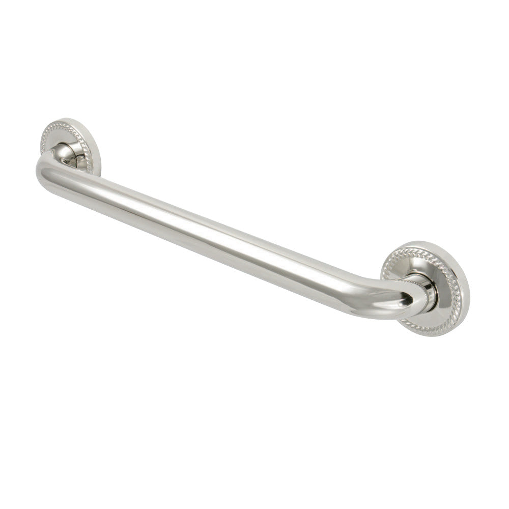 Kingston Brass Laurel 16-Inch Decorative 1-1/4-Inch OD Grab Bar