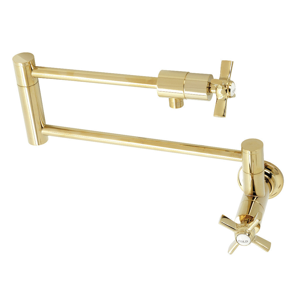 Kingston Brass KS4106ZX Millennium Wall Mount Pot Filler