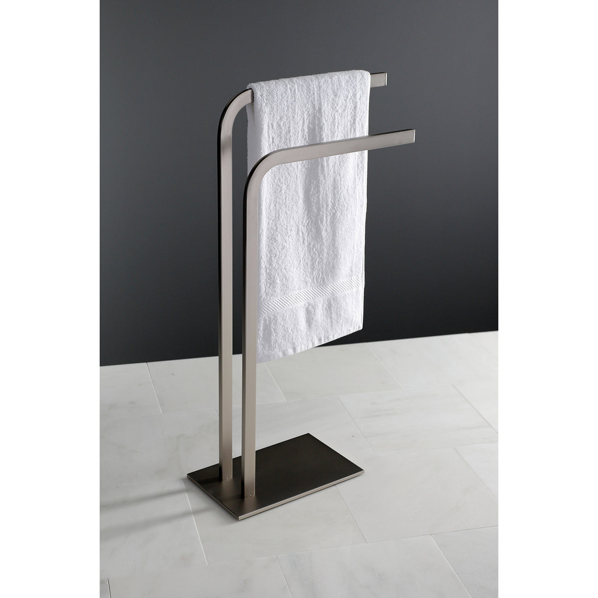Kingston Brass Edenscape Pedestal Dual Towel Rack