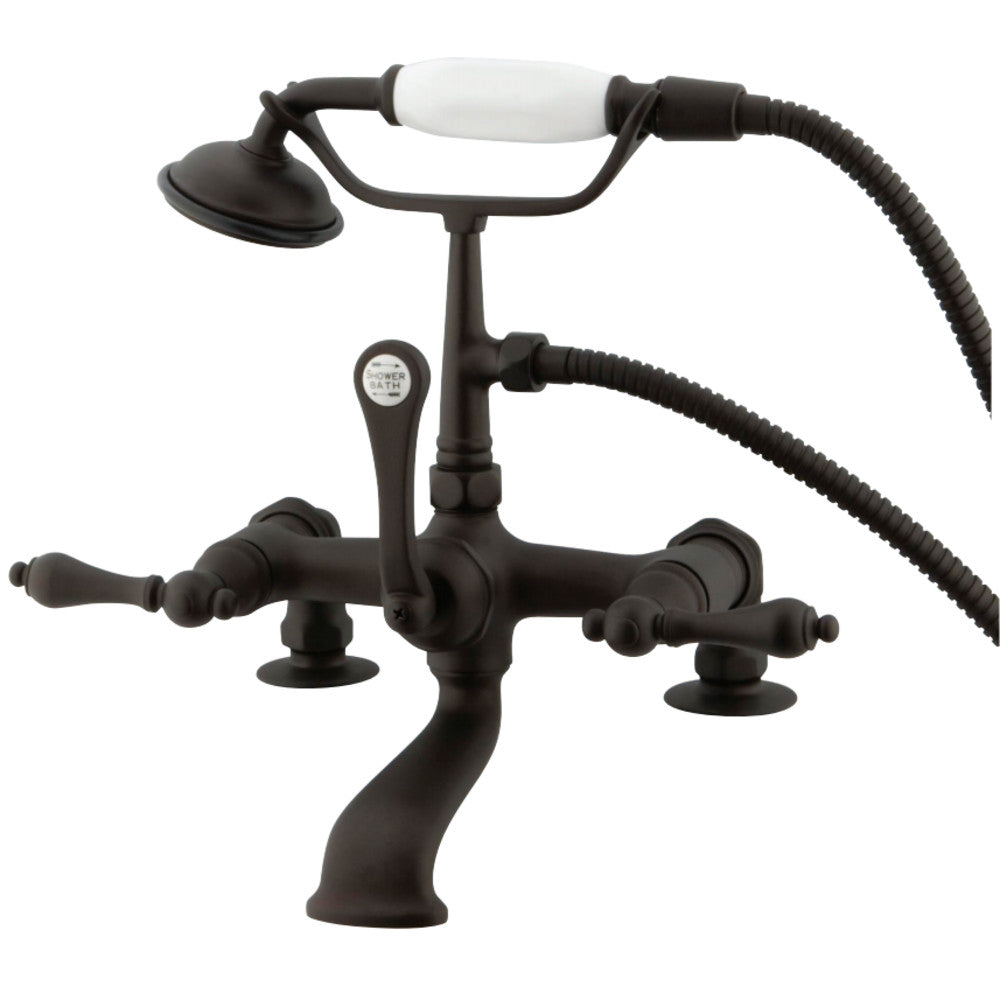 Vintage 7-Inch Deck Mount Tub Faucet