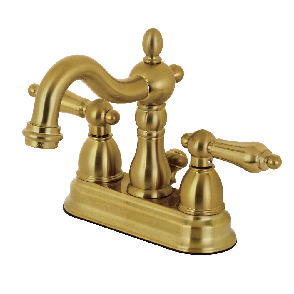 Kingston Brass KB1605AL Heritage 4 in. Centerset Bathroom Faucet