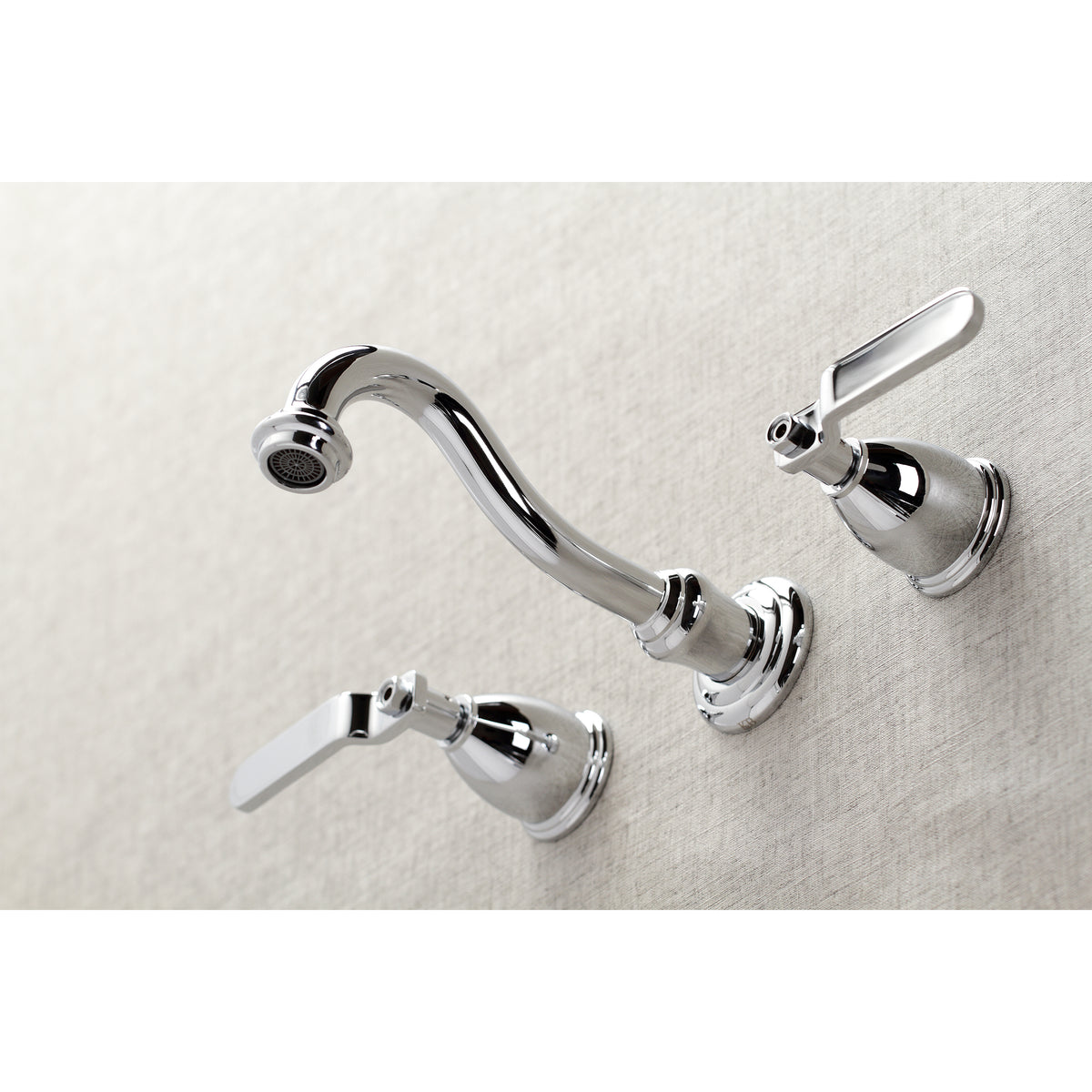 Whitaker Two-Handle Wall Mount Tub Faucet
