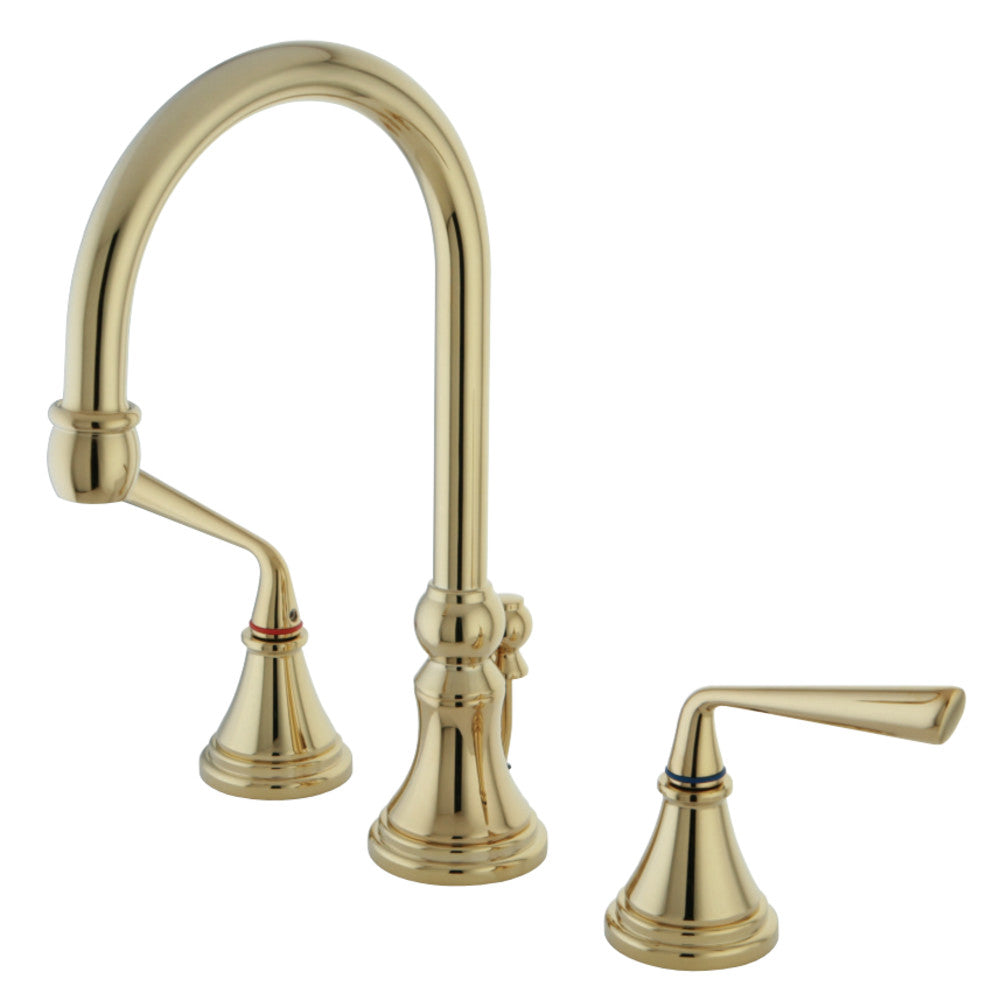Kingston Brass KS2982ZL 8 in. Widespread Bathroom Faucet