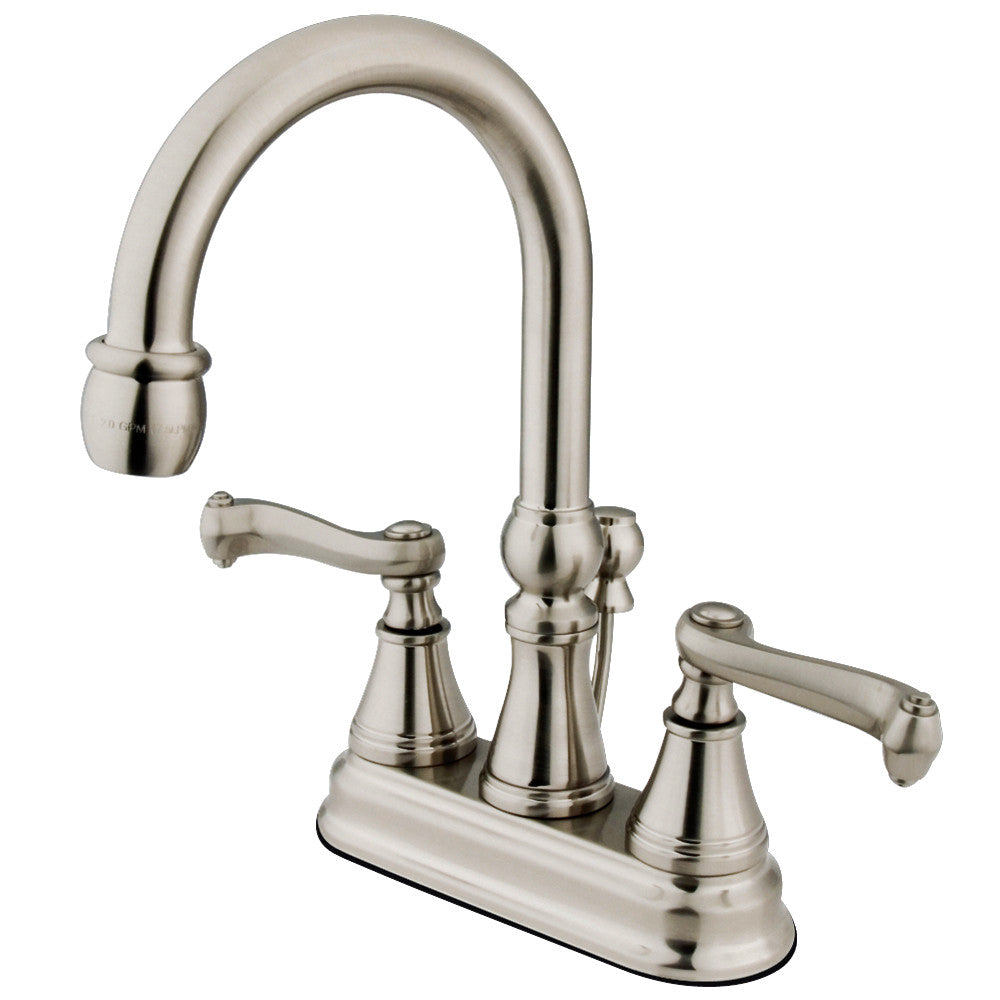 Kingston Brass KS2615FL 4 in. Centerset Bathroom Faucet