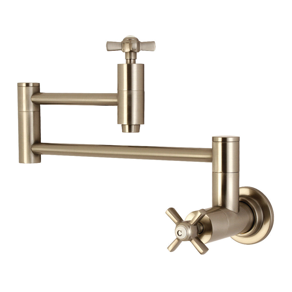 Kingston Brass KS8103ZX Millennium Wall Mount Pot Filler Kitchen Faucet